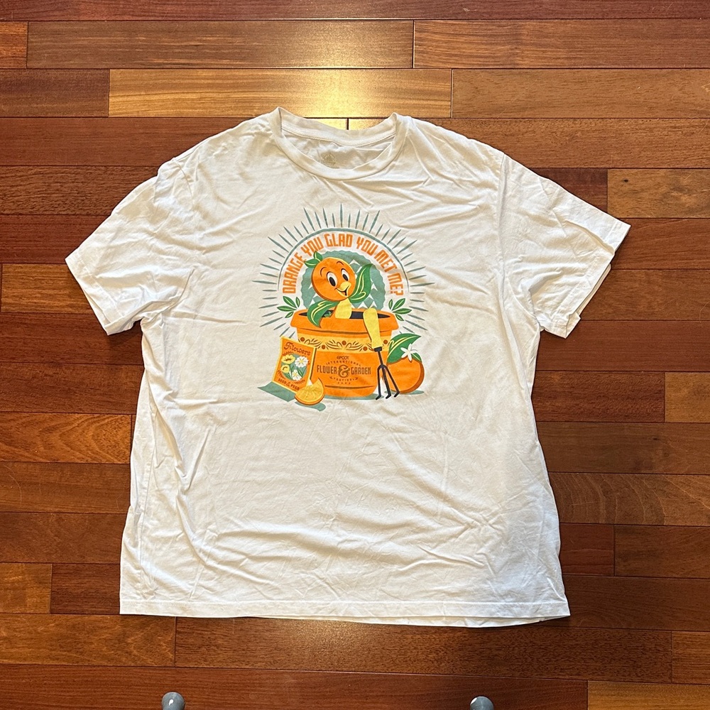 Disney Orange Bird T-Shirt Flower & Garden Festival 2024
